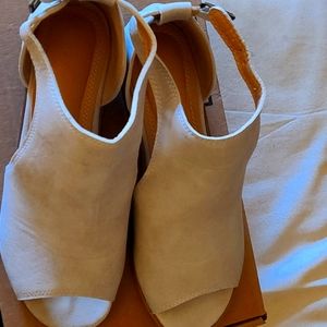 Open tied sandals